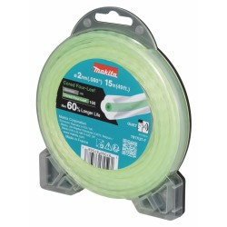 Żyłka tnąca nylonowa 2,0mm x 30m Makita 1917U8-5 KONICZYNA rdzeń zielona