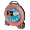 Żyłka tnąca nylonowa 2,4mm x 15m Makita 1917V0-8 KONICZYNA rdzeń pomarańczowa