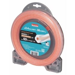 Żyłka tnąca nylonowa 2,4mm x 30m Makita 1917V1-6 KONICZYNA rdzeń pomarańczowa