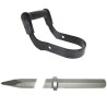 Młot wyburzeniowy udarowy Makita HM1512 1850 W 48,5 J 28,6 mm AVT walizka