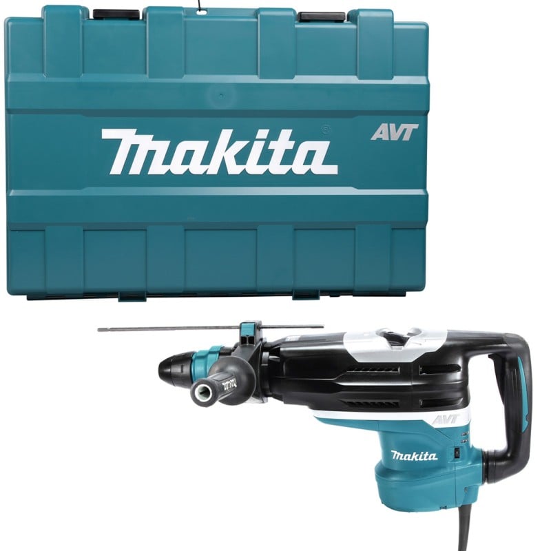 Młot udarowo-obrotowy Makita HR5212C 1510 W 20 J 52 mm SDS-Max AVT walizka