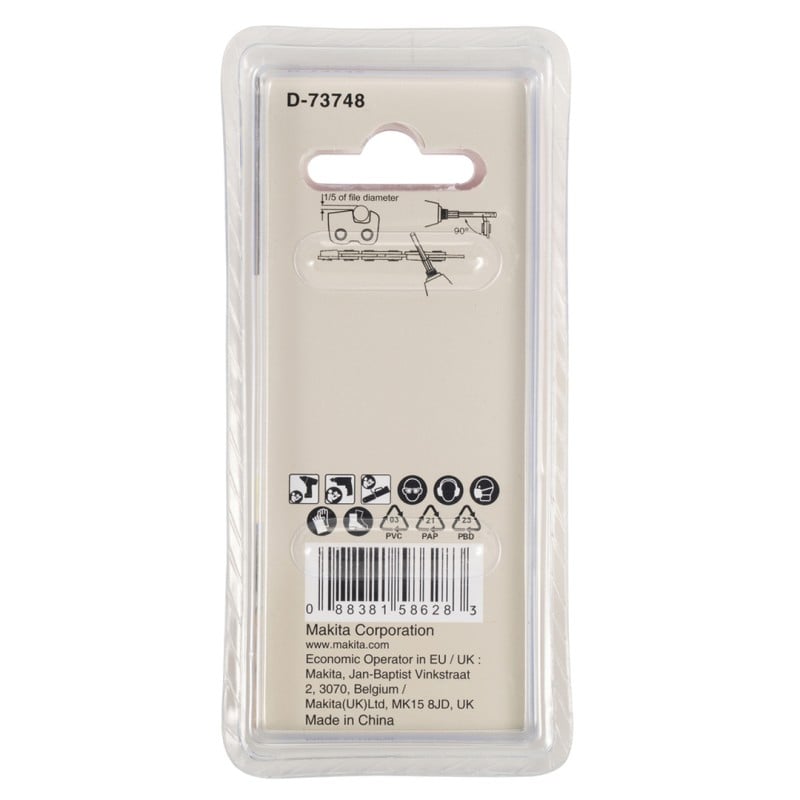 Pilnik 4,0 mm 1/4" do łańcucha piły Makita D-73748 do wkrętarki