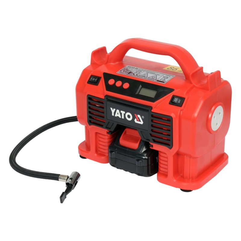 Kompresor akumulatorowy Yato YT-23247 18V 3Ah 11bar 12l/min