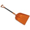 Łopata szufla plastikowa z metalowym trzonkiem Bradas KT-CXG809-M pomarańcz