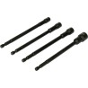 Zestaw nasadek magnetycznych YATO YT-04642 1/4" 150mm 4 sztuki