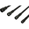 Zestaw nasadek magnetycznych YATO YT-04642 1/4" 150mm 4 sztuki