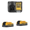 Akumulatorowa szlifierka kątowa DeWALT DCG404S2T-QW 18V 2x3,5Ah XR BL walizka