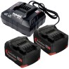 Akumulatorowy klucz udarowy Metabo SSW 18 LTX 400 BL 602205500 2x4Ah walizka