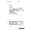 Akumulatorowa wyrzynarka Metabo ST 18 L 90 601047850 18V 90mm 25mm BODY