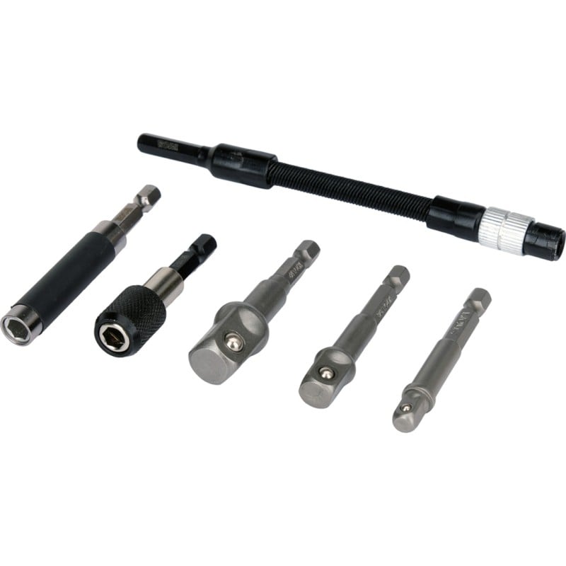 Zestaw adapterów i końcówek wkrętakowych YATO YT-04640 1/2" 1/4" 3/8" 6szt.