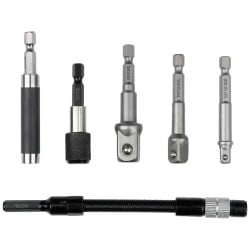 Zestaw adapterów i końcówek wkrętakowych YATO YT-04640 1/2" 1/4" 3/8" 6szt.