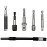 Zestaw adapterów i końcówek wkrętakowych YATO YT-04640 1/2" 1/4" 3/8" 6szt.