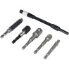 Zestaw adapterów i końcówek wkrętakowych YATO YT-04640 1/2" 1/4" 3/8" 6szt.