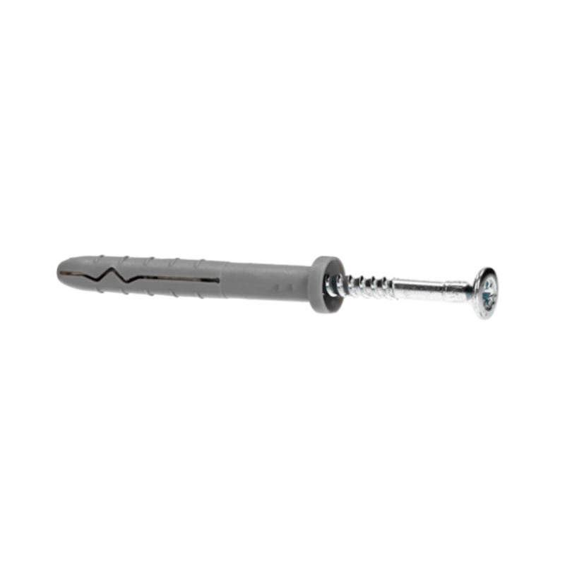 Kołek szybki montaż 6x40mm Wkręt-Met SMKC-06040 PZ2 szeroki kołnierz 200szt