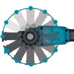 Akumulatorowe narzędzie wielofunkcyjne Makita DTM53ZX1 18V LXT XPT BL BODY