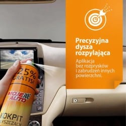 Preparat do kokpitu Moje Auto 19-009 błyszczący antystat. Waniliowy 750ml