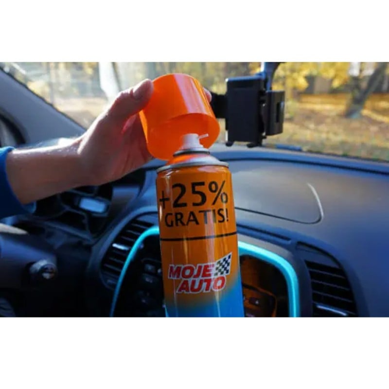 Preparat do kokpitu Moje Auto 19-012 błyszczący antystat. Świeży 750ml