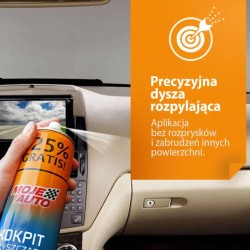 Preparat do kokpitu Moje Auto 19-012 błyszczący antystat. Świeży 750ml