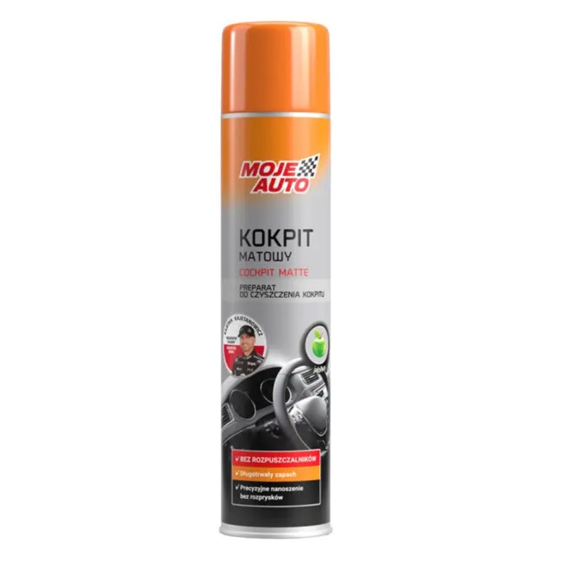 Preparat do kokpitu Moje Auto 19-019 matowy antystat. Jabłko 600ml