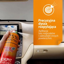 Preparat do kokpitu Moje Auto 19-107 błyszczący antystat. Truskawka 750ml