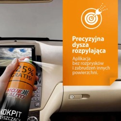 Preparat do kokpitu Moje Auto 19-113 błyszczący antystat. Black 750ml