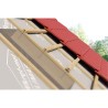 Wkręt dystansowy do drewna 6,0x120mm Wkręt-Met WKSS-60120-B TX30 100szt.
