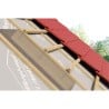 Wkręt dystansowy do drewna 6,0x160mm Wkręt-Met WKSS-60160-B TX30 100szt.