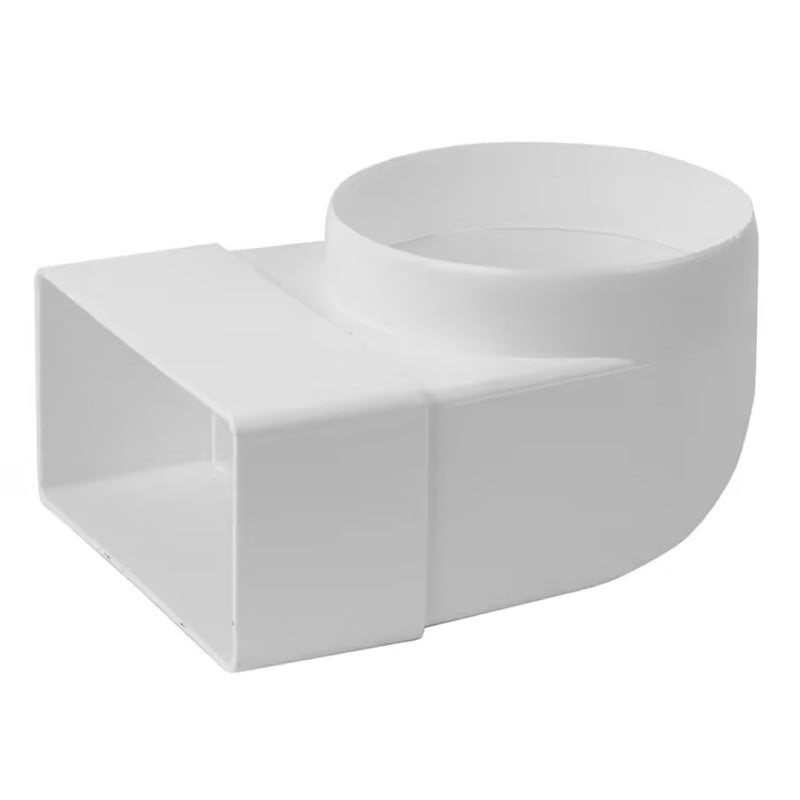 Kolano kanału łącznikowe zmienne S&I 003-111 S/KŁZ 100/110x55mm ABS