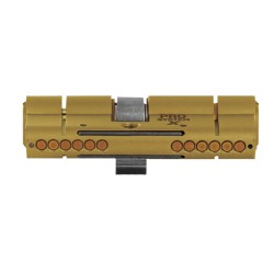 Wkładka do zamka drzwi GERDA PSX 30/40mm ATEST C KL6.2 mosiądz 5 kluczy