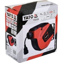 Przedłużacz Yato YT-81220 10m zwijak auto 3000W 3x1,5 IP20 1 gniazdo