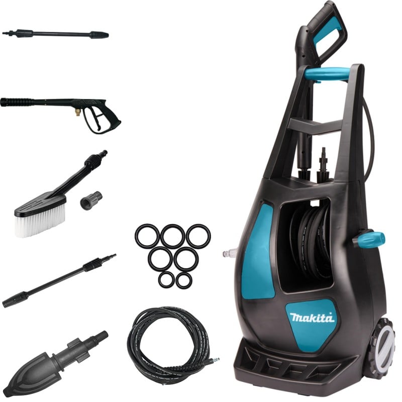 Myjka wysokociśnieniowa Makita HW132 2100W 140bar, system Total Stop