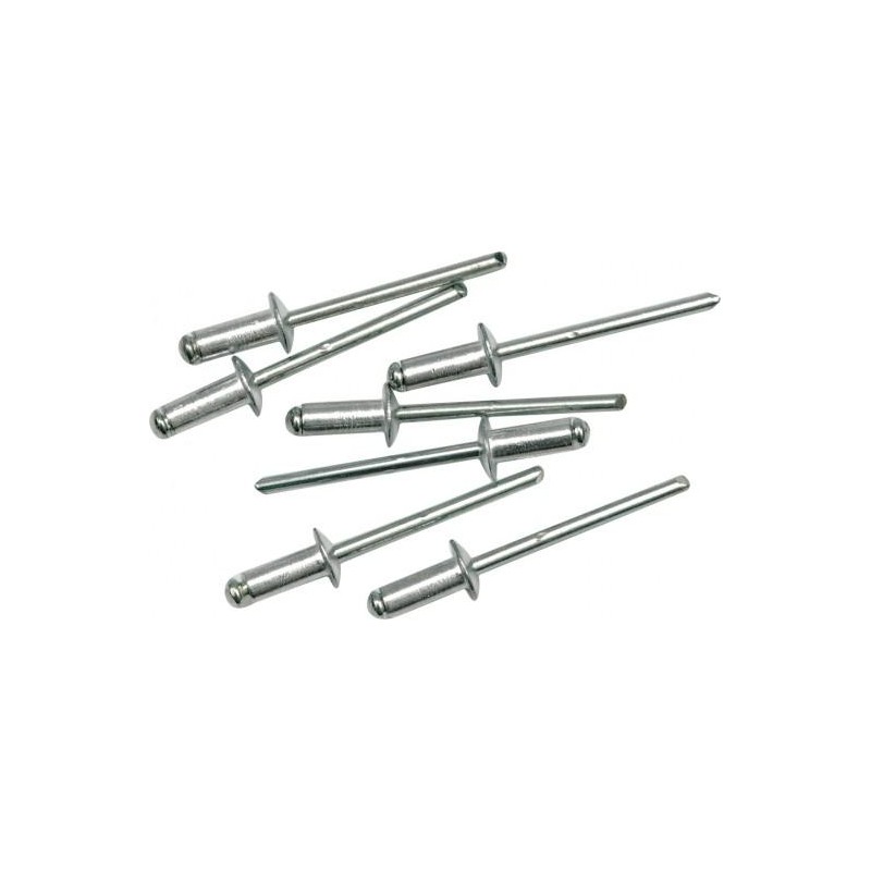 Nity aluminiowe Vorel 70400 4x6,4mm 50 szt. lekkie odporne