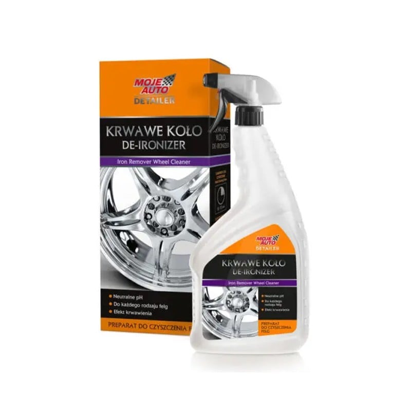 Deironizer do czyszczenia felg Moje Auto 19-620 Krwawe Koło neutralne pH 750ml