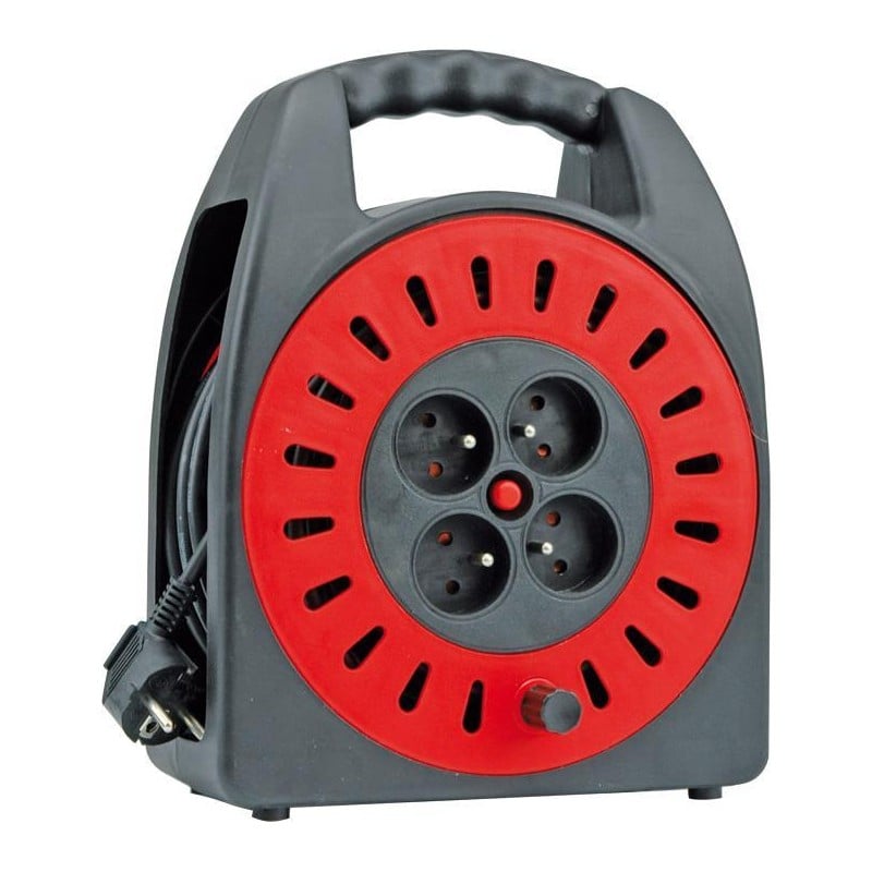 Przedłużacz bębnowy Vorel 72572 25m 4 gniazda 3x1mm² 230V IP20