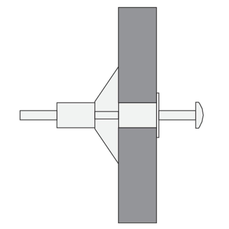 Zaciskarka do kołków Molly Yato YT-51452 175 mm M3-M8