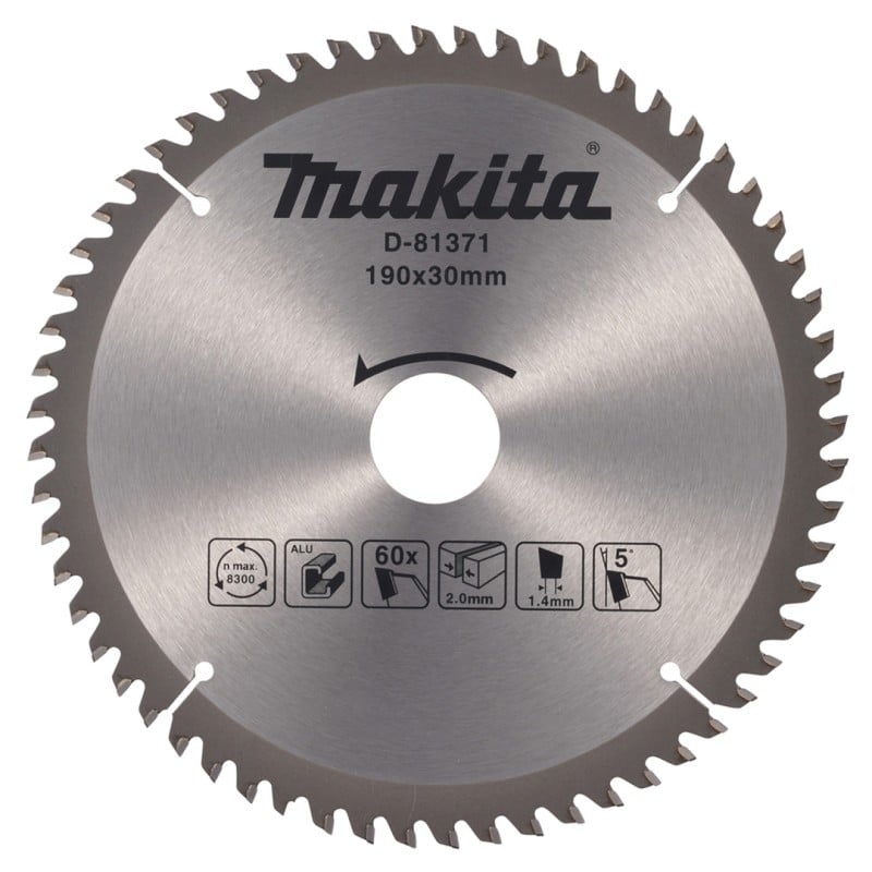 Tarcza tnąca Standard Makita D-81371 190mm 30/20mm 2,2mm 5° 1 sztuka