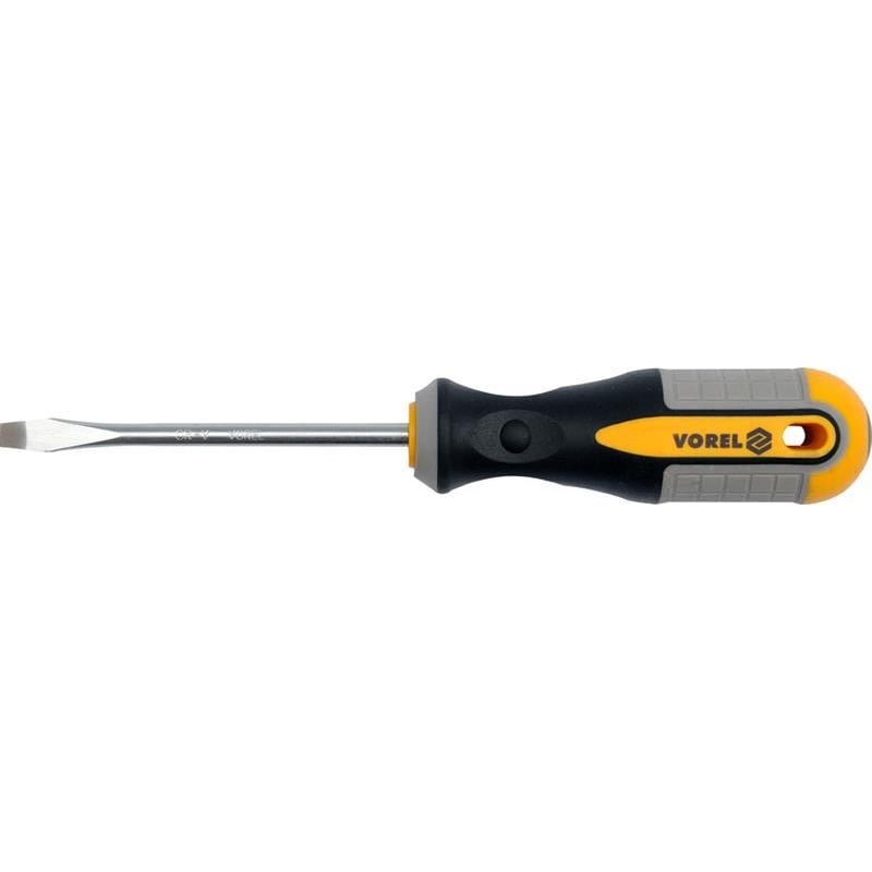 Wkrętak płaski Vorel 60956 6x100 mm CrV magnetyczny satyna