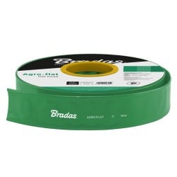 Wąż płaski Bradas WAF3B114050 AGRO-FLAT 1,25" 50m 3BAR PVC do pomp