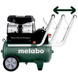 Kompresor Metabo Basic 220-24 OF Silent 601593000 8bar 1.1kW 24l 220l/min
