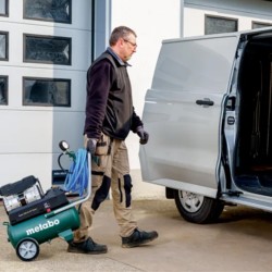 Kompresor Metabo Basic 220-24 OF Silent 601593000 8bar 1.1kW 24l 220l/min