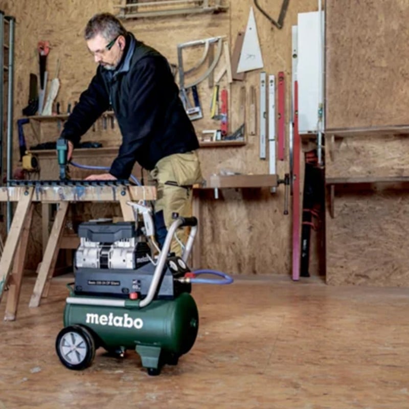 Kompresor Metabo Basic 220-24 OF Silent 601593000 8bar 1.1kW 24l 220l/min
