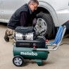 Kompresor Metabo Basic 220-24 OF Silent 601593000 8bar 1.1kW 24l 220l/min