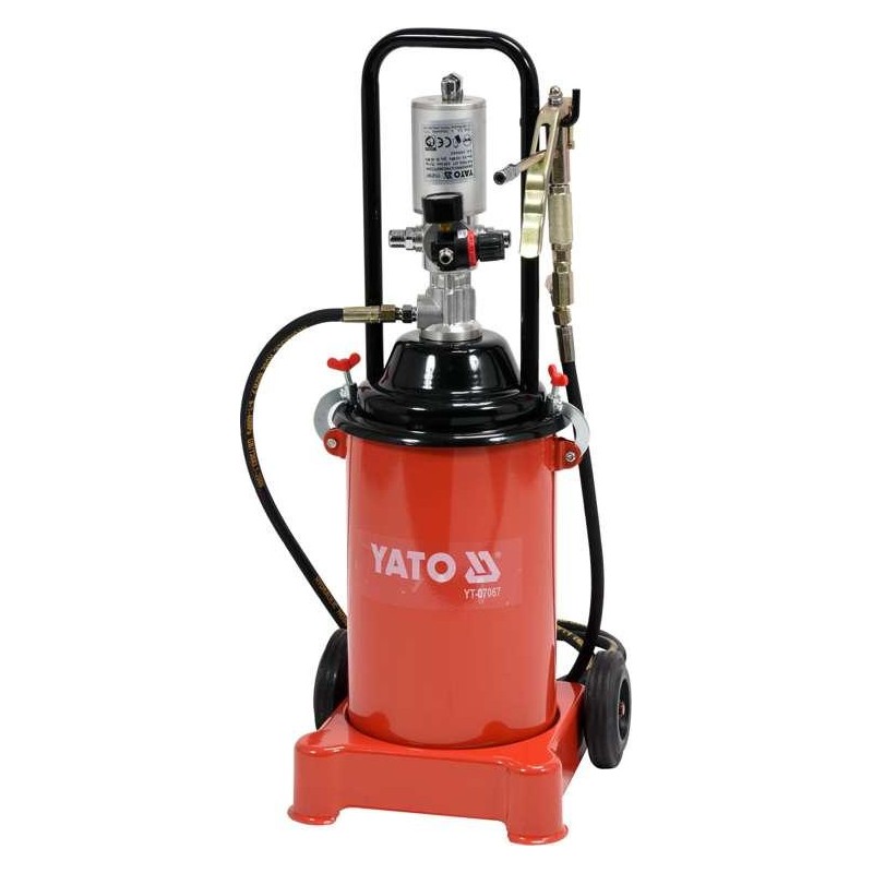 Towotnica smarownica pneumatyczna Yato YT-07067 12L 50:1 30-40MPa wąż 4m