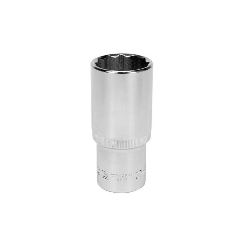 Nasadka długa 1/2" 27mm Yato YT-12947 CrV DIN 3121 AS-DRIVE