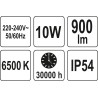 Reflektor LED YATO YT-81826 10W 900lm IP54 czujnik ruchu 10m 6500K