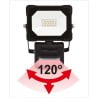 Reflektor LED YATO YT-81829 50W 5000lm IP54 czujnik ruchu 10m 6500K