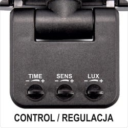 Reflektor LED YATO YT-81829 50W 5000lm IP54 czujnik ruchu 10m 6500K