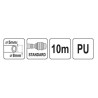 Wąż spiralny pneumatyczny VOREL 81501 5x8mm 10mb PU