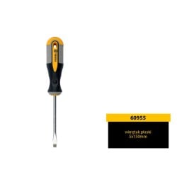 Wkrętak płaski Vorel 60955 5mm 150mm CrV magnetyczny