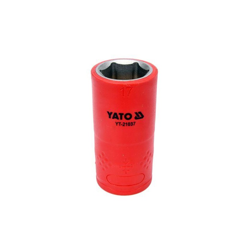 Nasadka izolowana YATO YT-21037 17 mm 1/2" CrV VDE 1000V